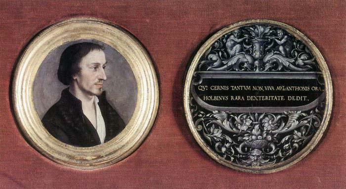 Ambrosius Holbein Portrait of Philipp Melanchthon oil painting picture